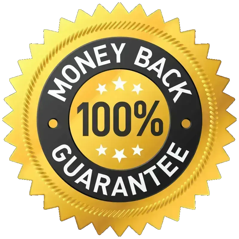 Breathe 90-day money-back guarantee seal