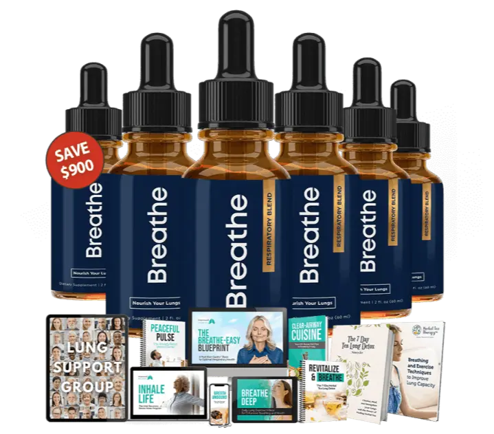 Breathe discounted six-bottle package offer